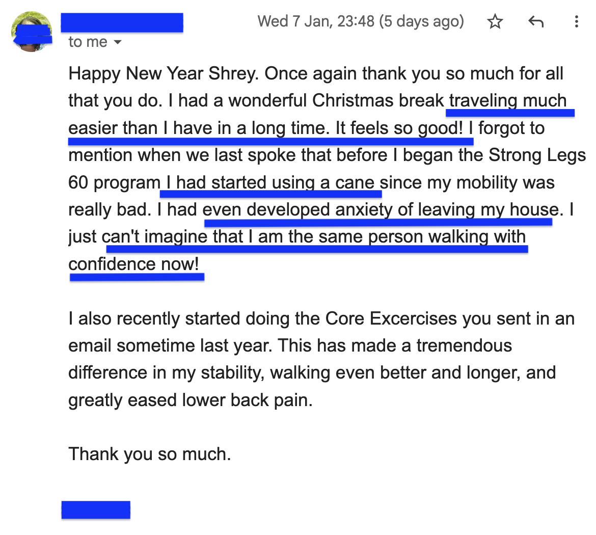 Testimonial from Peres